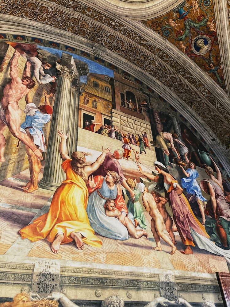 Stanza dell'incendio di Borgo - Musei Vaticani